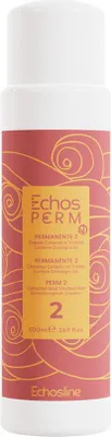 Produktbild von ECHOSLINE | Dauerwelle Lotion P2 - 500 ml - für coloriertes Haar - max. Schutz - starke Locken