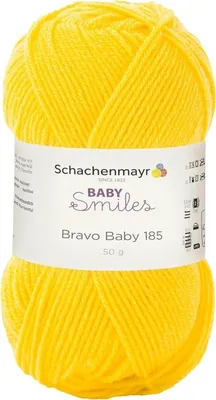 Obrázok produktu pre Schachenmayr Bravo Baby 185, 50 g, farba „Sonne“, priadza na ručné pletenie