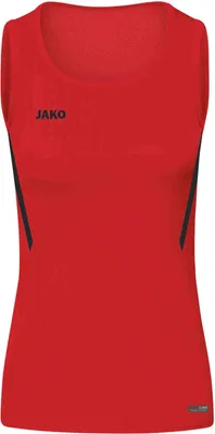 Image de JAKO Débardeur femme Challenge, Couleur:rouge/noir, Taille:34