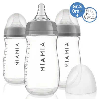 Produktbild von MiaMia PP-Flasche 3er Pack 260 ml