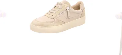 Produktbild von Paul Green Damen Sneaker beige mit Reißverschluss und herausnehmbarer Innensohle