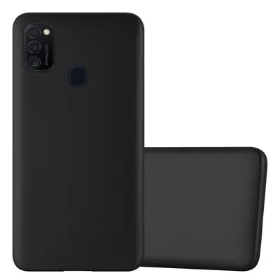 Produktbild von Cadorabo Schutzhülle für Samsung Galaxy M21 / M30s Hülle in Schwarz Handyhülle TPU Silikon Etui Cover Case