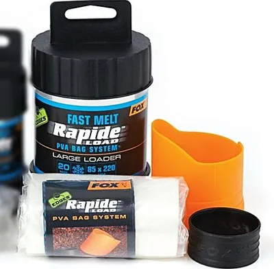 Produktbild von Fox Edges Rapide System Fast melt - Befüller + PVA Beutel, Größe/Packungsinhalt:75x175mm - 20 Stück