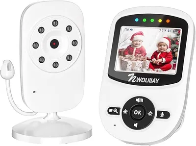 Produktbild von Babyphone,2.4 GHz Baby Kamera,Infrarot Nachtsichtkamera,ECO/VOX Modus, Temperaturüberwachung, 2 Wege Audio Baby Monitor mit Schlaflieder
