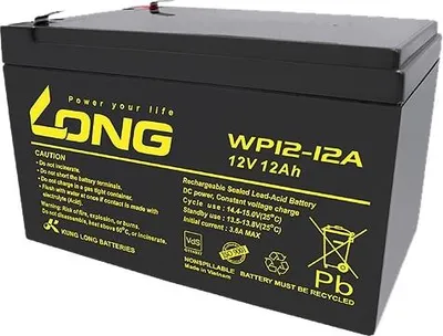 Produktbild von Dörr Blei AKKU 12V/12AH, Dörr, 12000 mAh, 12 V, Plombierte Bleisäure (VRLA)