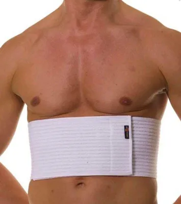 Produktbild von Teyder Rippenbandage - S/M - Weiß