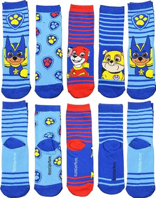 Produktbild von Paw Patrol Kindersocken (5er Pack) Socken Chase Marshall Rubble Jungen 23/26