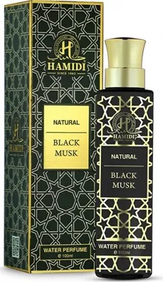 Immagine prodotto di Natural Black Musk - acqua profumata senza alcool, 100 ml