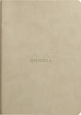 Produktbild von Rhodia  Notizbuch A5 32Bl dot beige