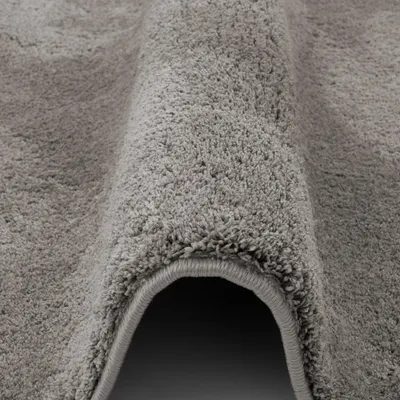 Produktbild von Luxus Super Soft Hochflor Langflor Teppich Silky Einfarbig Rund, Größe:200 cm Rund, Farbe:Petrol