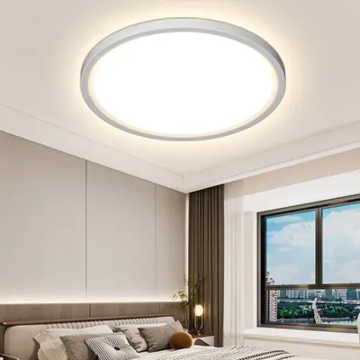 LED-Deckenleuchte rund 40 cm 48 W 4000K flach