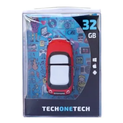 Produktbild von Pendrive 32GB Tech One Tech Mini Cooper S Rojo USB 2.0