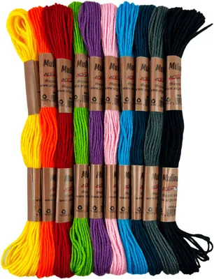 Image de 8m Mouline - Mélange de 10 couleurs MUL-6640