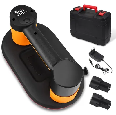 Produktbild von Elektrischer Vakuumheber - Vakuum-Saugheber mit LCD-Display - 27 cm - Max. 300 kg - Batteriebetrieben - Für Glas, Fliesen, Marmor und Granit