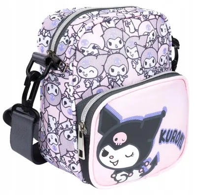 Zdjęcie produktu dla Torebka na ramię Kuromi Pink dla dziewczynki