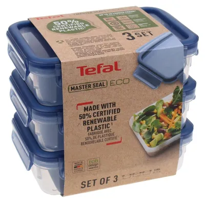 Image de Tefal - Clip & Close Frischhaltedosenset - 3-Teiliges 3 X 0.8L - N1171718