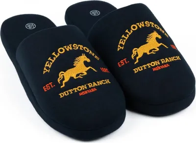 Obrázok produktu pre Yellowstone - Pánske papuče, Logo NS7400 (40,5 EU - 42 EU) (Navy blue)