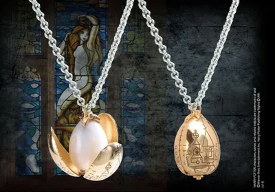 Image de Harry Potter Pendentif avec chaîne L'œuf d'or