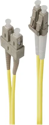 Image de Alogic LCSC-02-OS2 Câble à fibre optique Alogic LC-SC Multi Mode Duplex LSZH OS2 2m