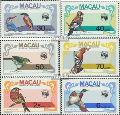 Produktbild von Briefmarken Macau 1984 Mi 522-527 (kompl.Ausg.) postfrisch Briefmarkenausstellung