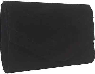 Produktbild von Schwarze V-förmige Ledertasche