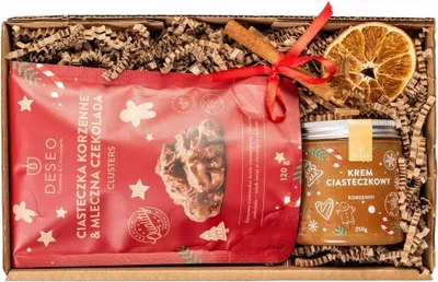 Produktbild von ORIGONUTS by DESEO - Weihnachtsschokolade - Schokolade Geschenk - Feinkost Geschenkset mit handwerklicher Schokolade - Fertiges Süßes Weihnachtsgeschenk für Frauen und Männer - Set Nr.11