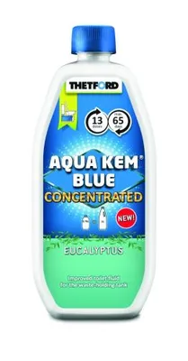 Immagine prodotto di Thetford Aqua Kem Blue concentrato Eucalyptus additivo sanitario fluido per WC 780 ml