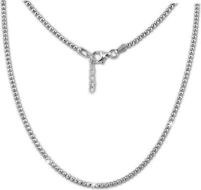 Produktbild von SilberDream Halskette 47cm 925 Silber Damen Schmuck Kugeln silber SDK11045J