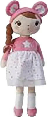Produktbild von Eurekakids Kirumy Mey Stoffpuppe 38 Cm Rosa  Kinder Rosa One Size