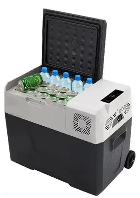 Immagine prodotto di Frigorifero portatile per auto - 40 litri - Trasportabile - Compressore - Da -20°C a +20°C