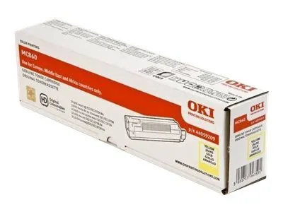 Obrázek produktu pro OKI 44059209, 10000 str., Žlutá, 1 kusů