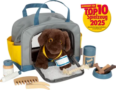 Immagine prodotto di Cane con borsa e set di cura