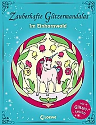 Produktbild von Zauberhafte Glitzermandalas - Im Einhornwald