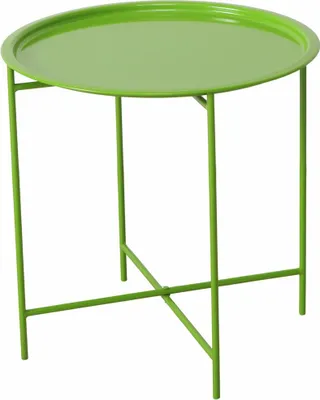 Produktbild von Boltze HOME runder Beistelltisch grün Ø46cm H47cm