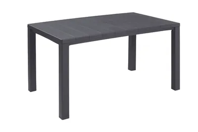 Produktbild von Keter 246186, Anthrazit, Harz, Rechteckige Form, 4 Bein(e), 1470 mm, 900 mm