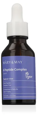Immagine prodotto di Mary&May 6 Peptide complex Serum, 30ml - Siero viso rassodante e levigante
