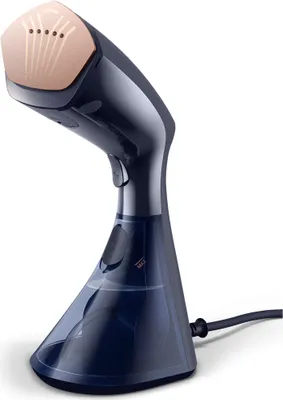 Produktbild von Philips Travel Steamer 8000 Series, Tragbare Dampfbürste für Reisen, 32 g/min konstanter Dampf, 1600 W, Blau (GC810/20)