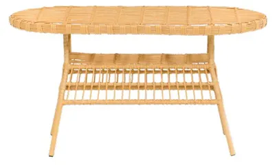 Immagine prodotto di Tavolo da pranzo Mobili da giardino in rattan Terrazza Balcone Design Moderno Alta qualità Lux