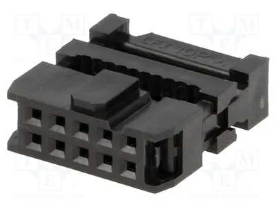 Obrázok produktu pre 10x konektor, pin: 10, pre ploché káble, samica, 1,27 mm, DS1016-10MA2BB - konektor