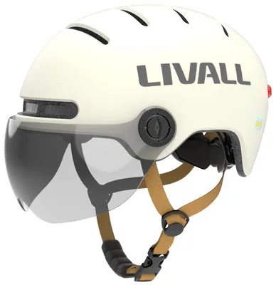 Produktbild von Livall L23 smarter Fahrradhelm (L) stoßabsorbierender Innenpolsterung & Visier