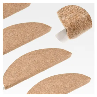 Produktbild von Selbstklebende Stufenmatten 10-teilig beige 56x17x3cm
