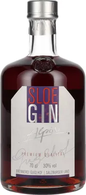 Produktbild von Guglhof Sloe Gin Alpin Premium Gin 30% Vol. 0,7l
