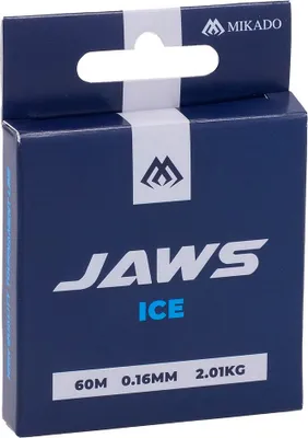 Produktbild von Mikado Jaws Ice Monofile Schnüre 60 M Blau 0.140 mm Blau 0.140 mm