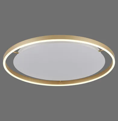 Produktbild von JUST LIGHT RITUS LED Deckenleuchte Warmweiss Dimmbar 28W messingmatt 15392-60