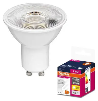 Zdjęcie produktu dla Żarówka Led Value Plast Par16 80 120° 6,9W 827 Gu10 Ledvance