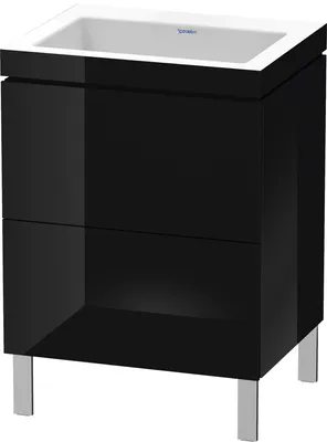 Produktbild von Duravit Duravit Waschtischunterbau L-CUBE WT Vero Air 698x600x480mm o HL sw hgl