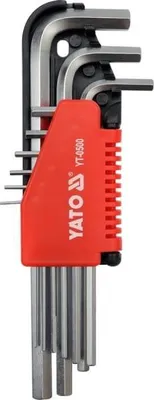 Produktbild von Yato yt-0500 hex klice 9ks 1,5-10mm crv