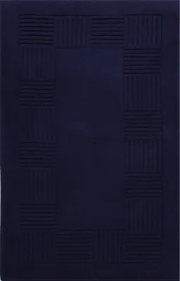 Produktbild von Betz Badvorleger 50x90 cm ELEGANCE Duschvorleger Badteppich Badematte 1150g/m² 100% Baumwolle Farbe: navy