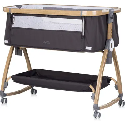 Produktbild von CHIPOLINO Charisma Bett 2in1 Anthrazit, Holz
