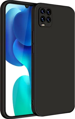 Produktbild von Xiaomi Mi 10 Lite Hülle, LaimTop Slim Liquid Silikon Gel Gummi Schutzhülle für Xiaomi Mi 10 Lite Schwarz